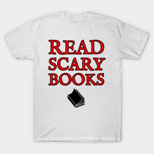 Read Scary Books - Red T-Shirt